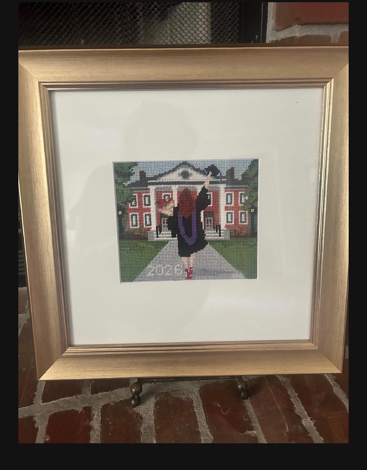 Graduation Day Needlepoint Canvas - Personalizable