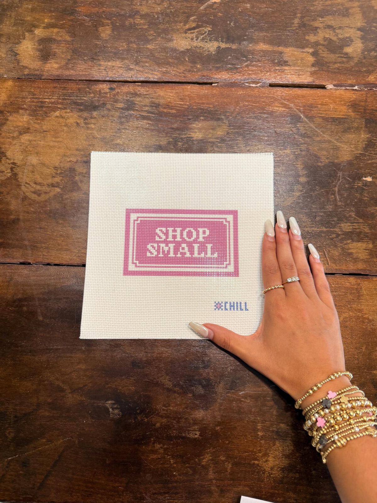 Shop Small Needlepoint Canvas β Finished Piece β Needlepoint & Chill