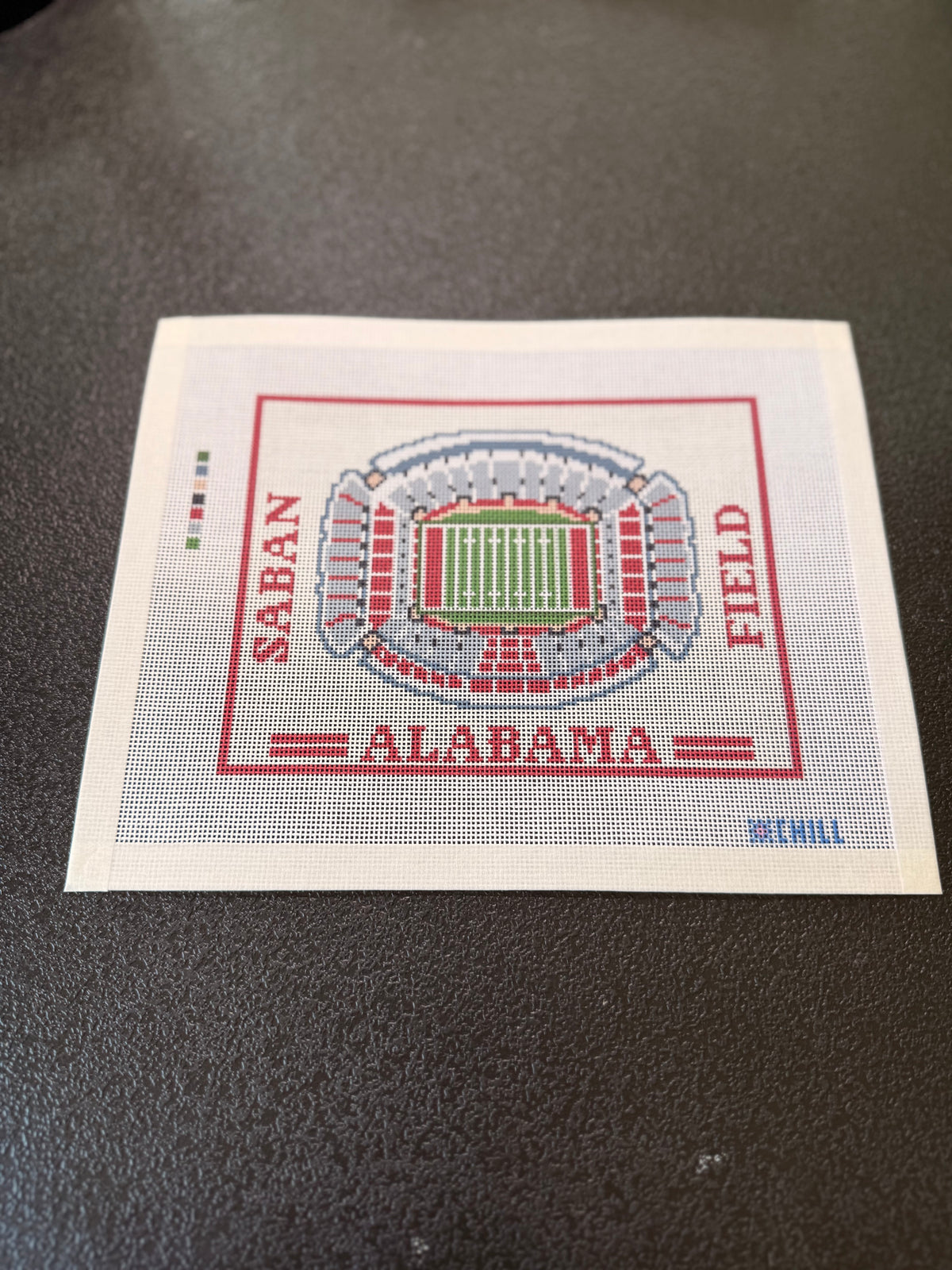 Game Day Football Stadium Needlepoint Canvas – Tuscaloosa, Alabama