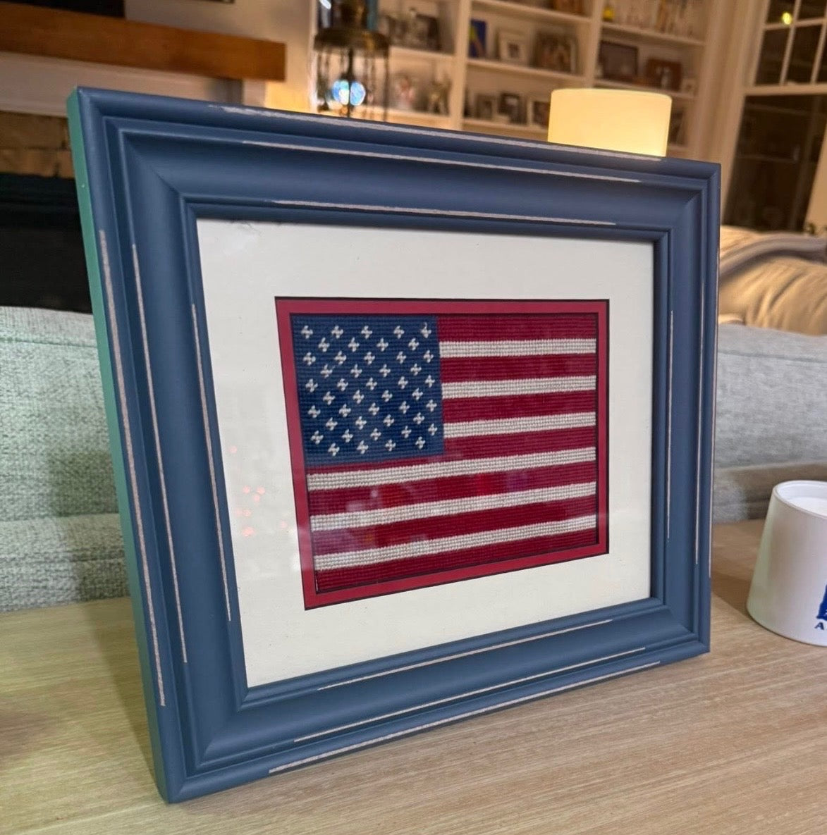 American Flag Needlepoint Kit – 250th Birthday Series
