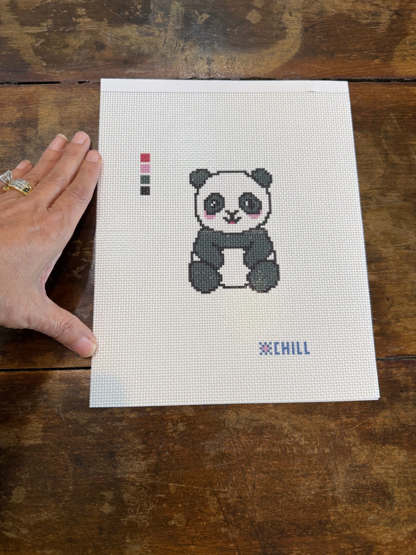 Panda Needlepoint Canvas