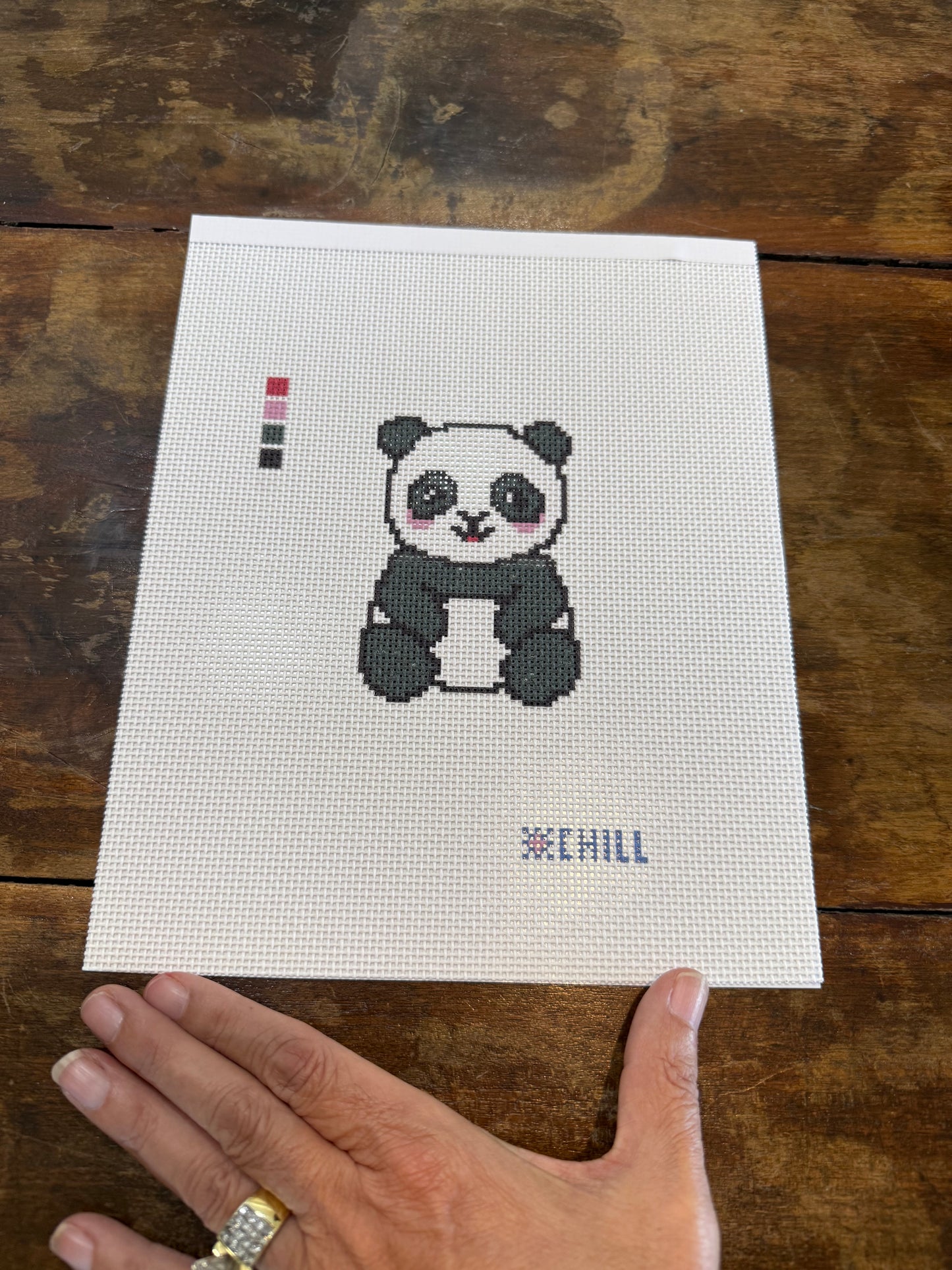 Panda Needlepoint Canvas