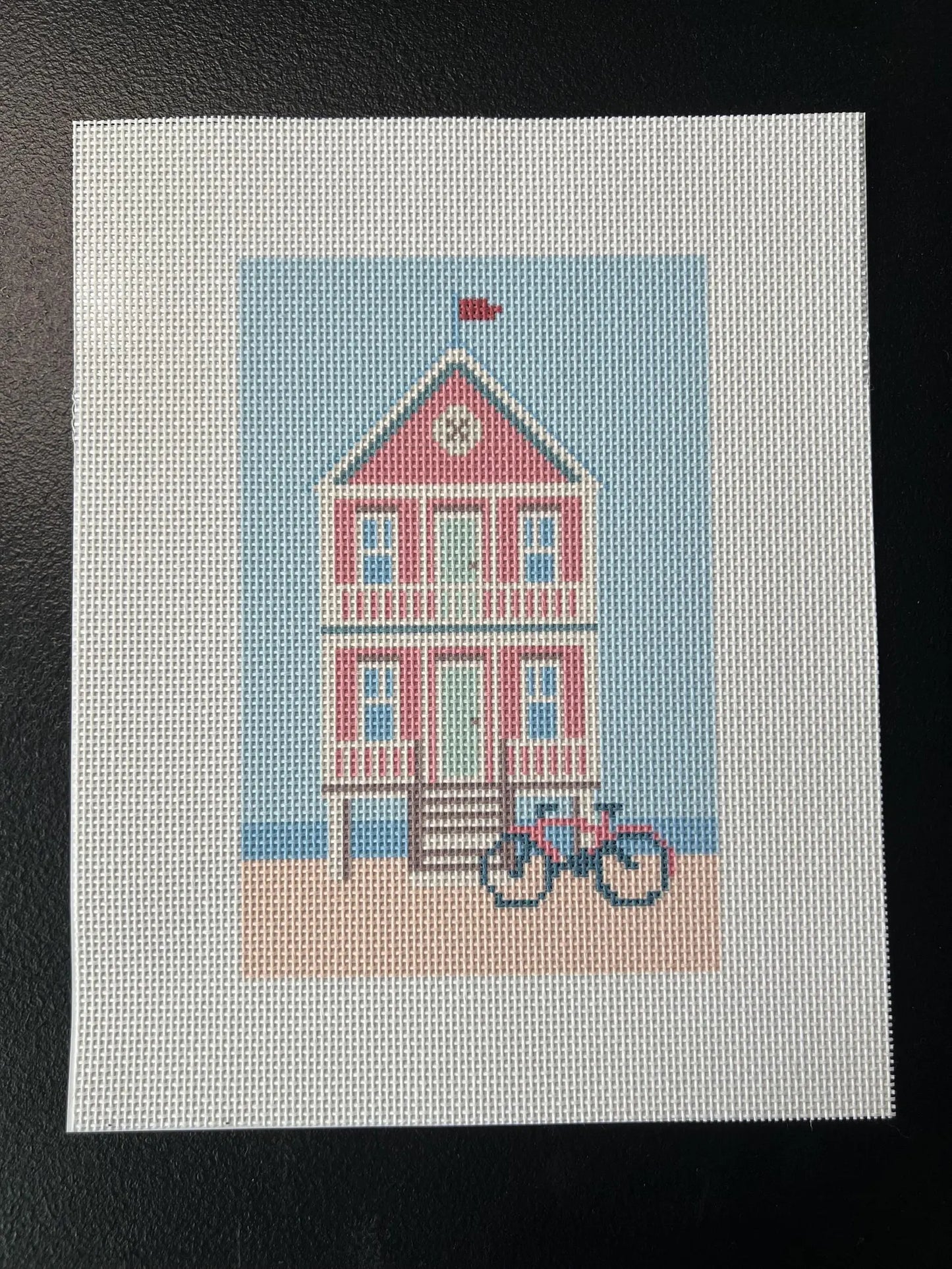 Beach House Needlepoint Canvas – Seaside Series