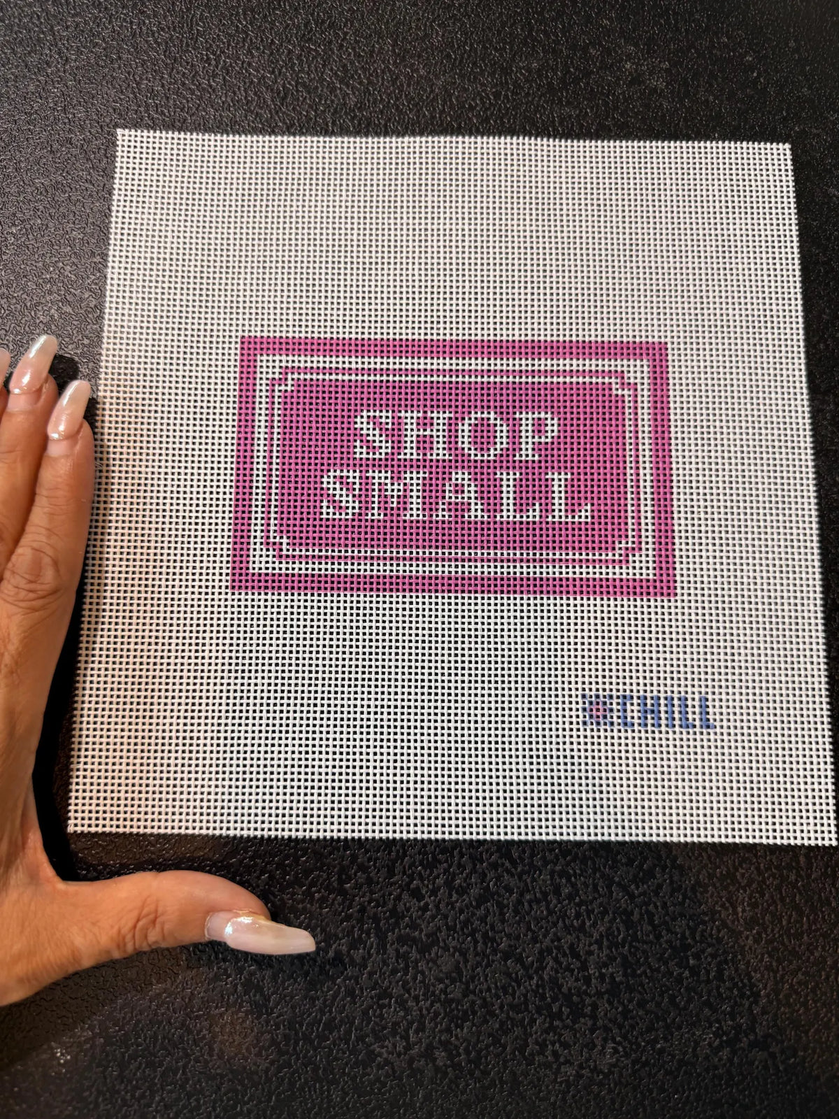 Shop Small Needlepoint Canvas – Full View – Needlepoint & Chill